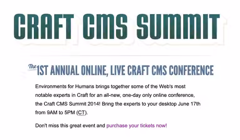 Craft summit 2014