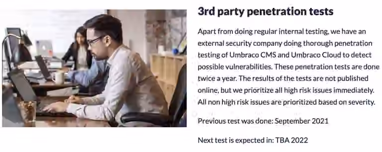 External penetration test
