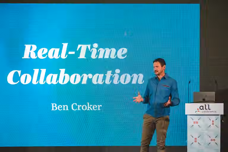 Ben Croker dot all 2025 presenting
